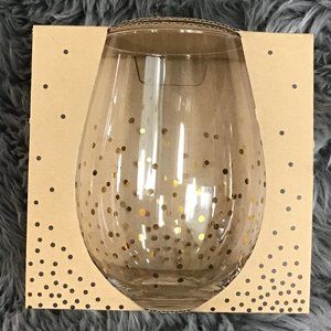 Harman | Oversized Wine Glass | 32OZ | Gold Detail